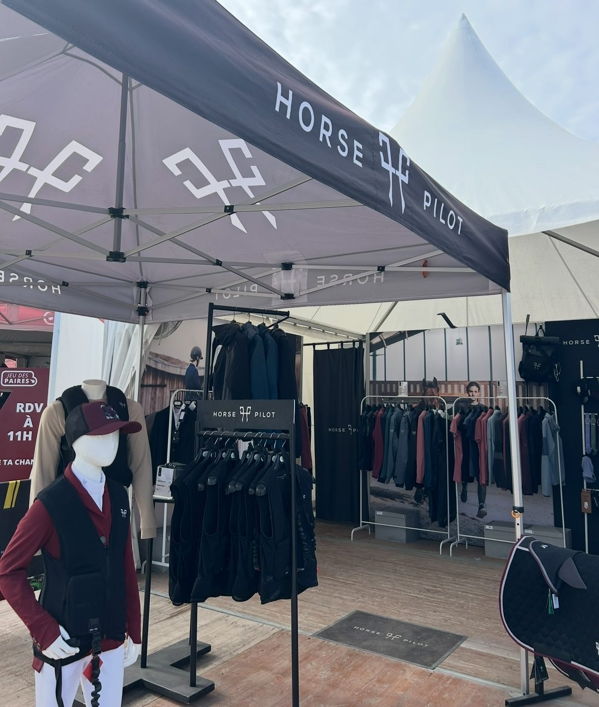 Stand Horse Pilot au Generali Open de France, à Lamotte-Beuvron